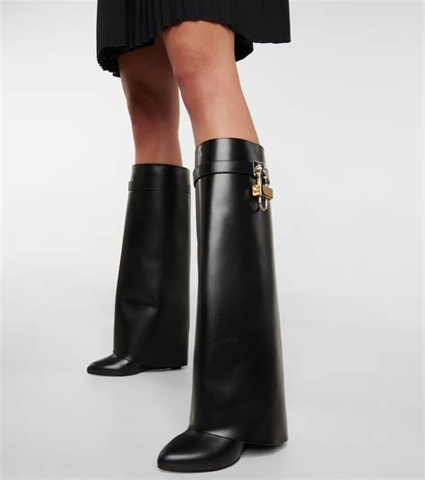 givenchy logo heel|givenchy heels boots.